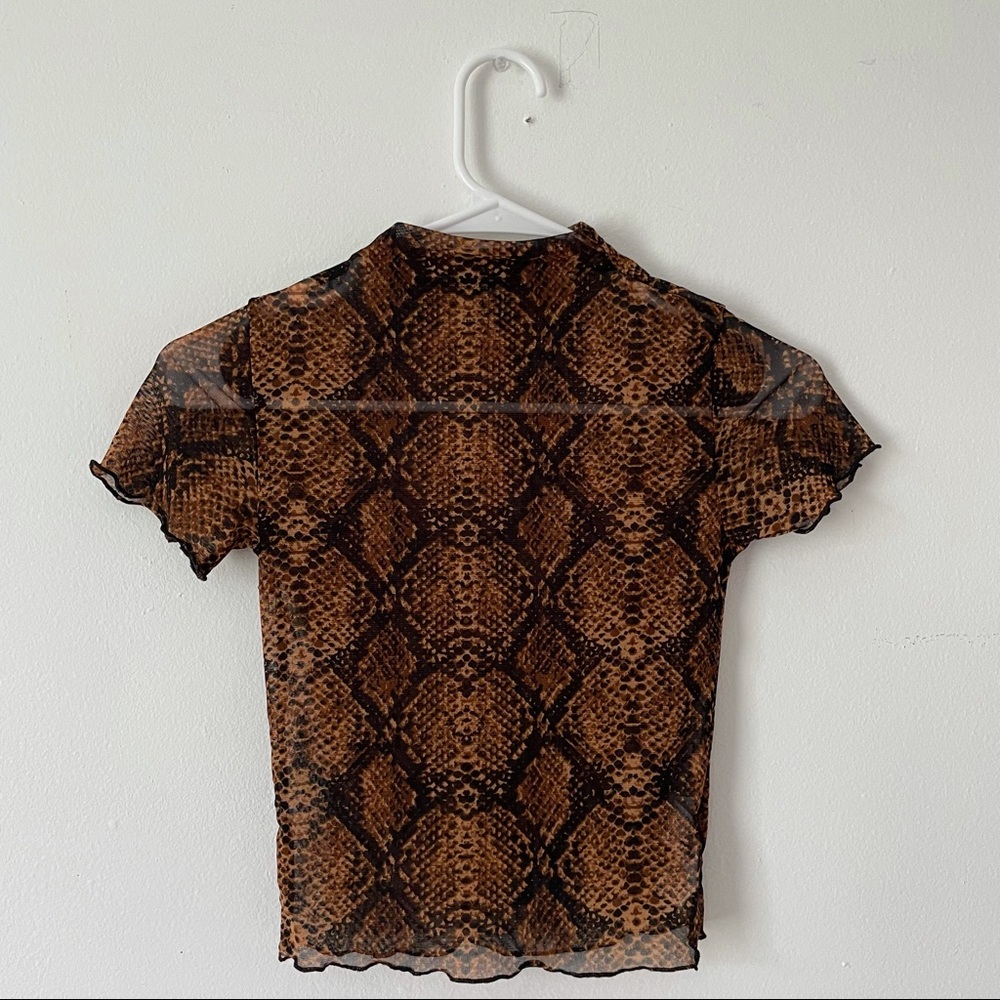 snakeprint mesh top 🐍